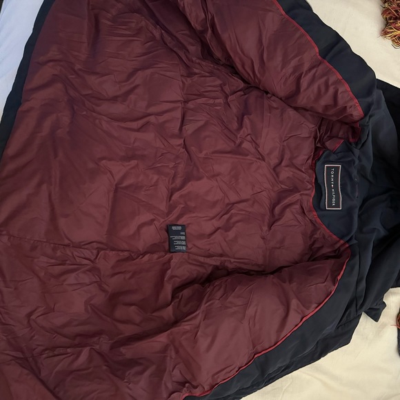 Tommy Hilfiger Navy Winter Coat - Picture 4 of 6